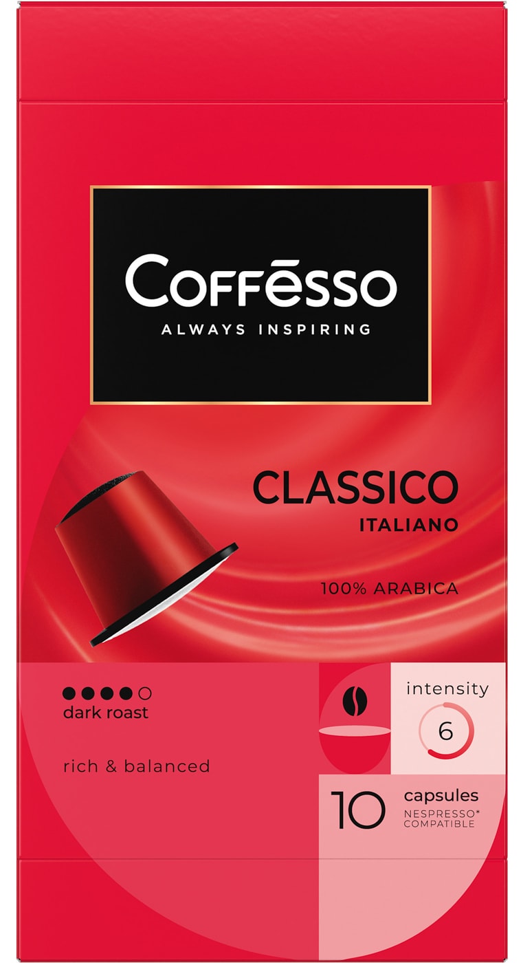 Изображение товара Кофе в капсулах Coffesso Classico Italiano 10шт
