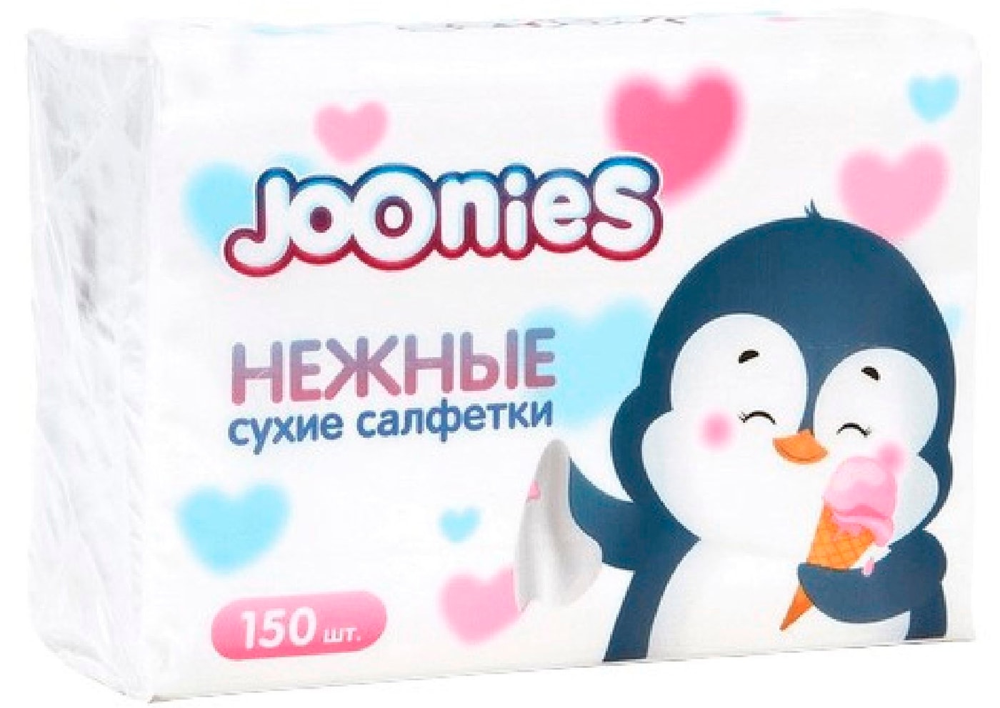 Изображение товара Салфетки бумажные Joonies 3 слоя 150шт