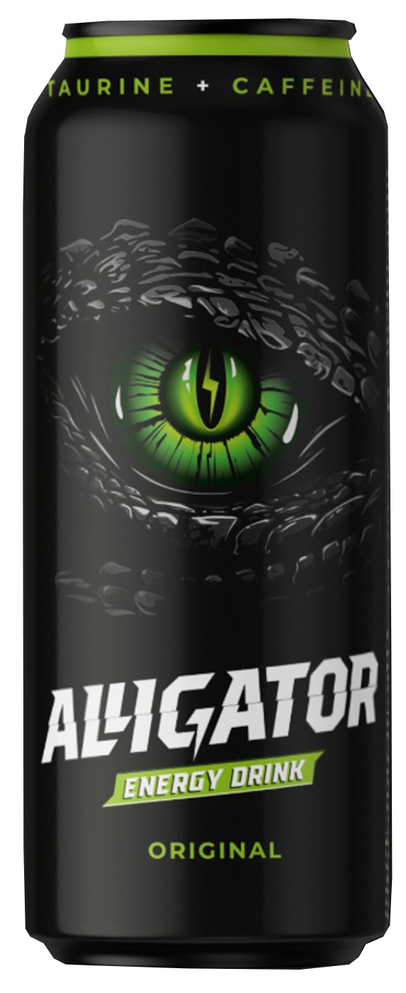 Изображение товара Напиток Alligator энергетический Original 450мл