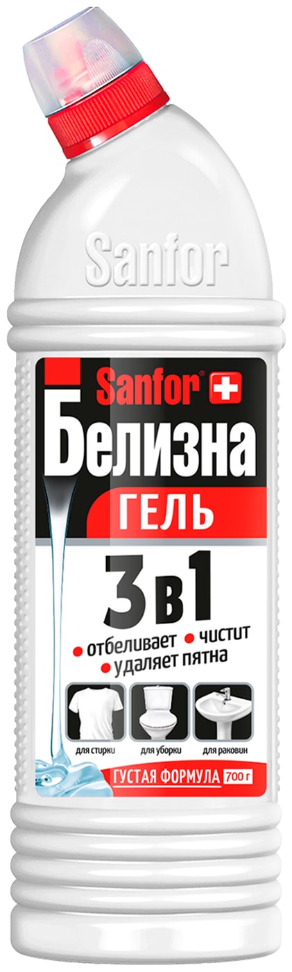 Изображение товара Средство чистящее Sanfor Белизна отбеливатель 700г