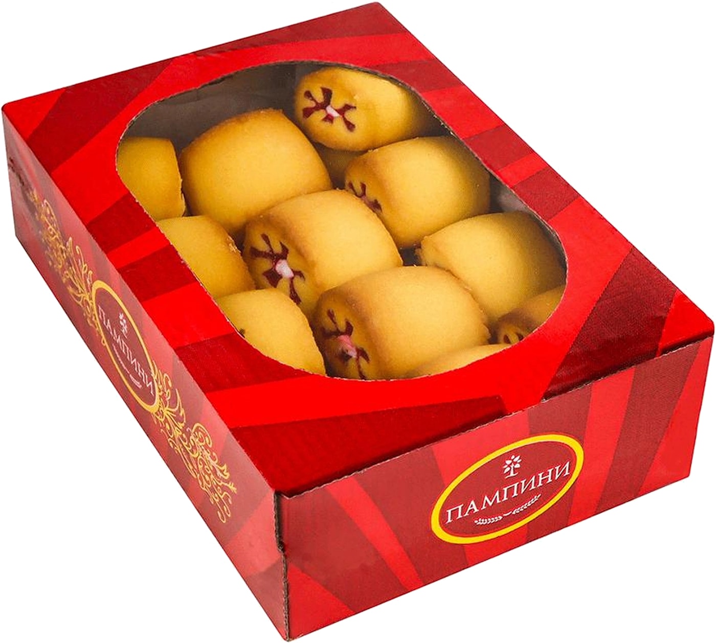 Изображение товара Печенье Пампини Беллонэ йогурт малина 650г