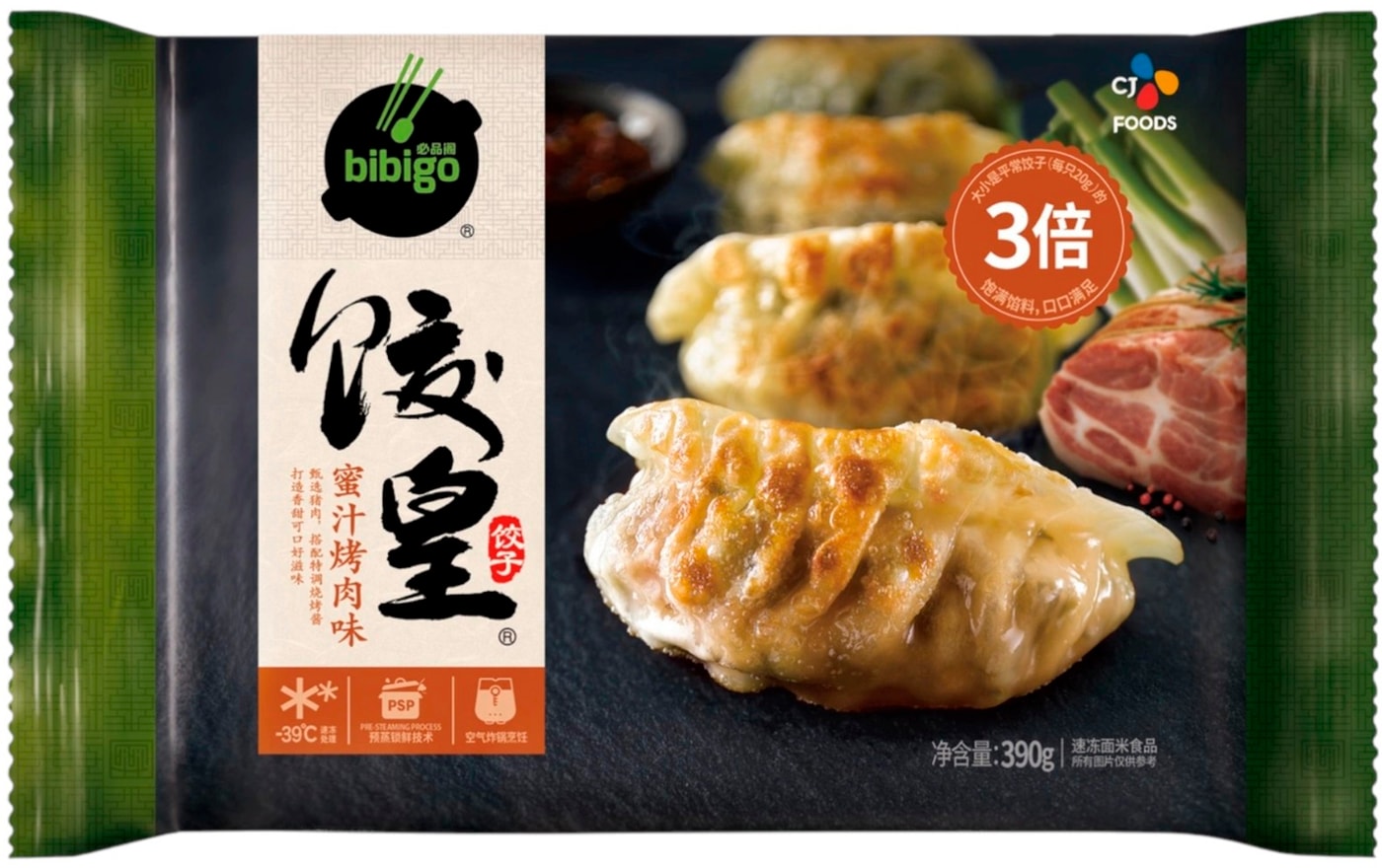 Изображение товара Дамплинги Bibigo кинг-сайз со вкусом барбекю замороженные 390г