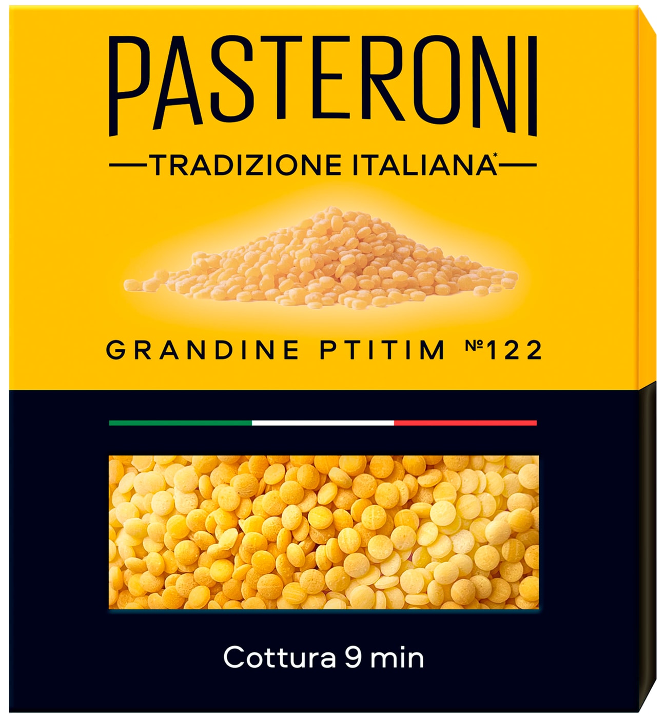 Изображение товара Макароны Pasteroni Grandine Ptitim №122 400г