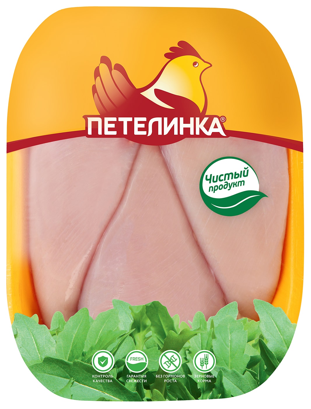 Изображение товара Филе грудки Петелинка из мяса цыплят-бройлеров 0.6-0.9 кг
