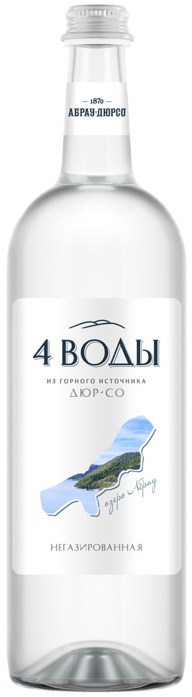 Изображение товара Вода Абрау-Дюрсо 4 воды негазированная 750мл