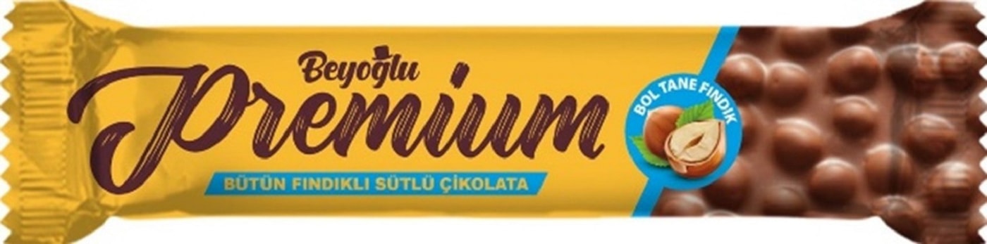 Изображение товара Шоколад Beyoglu Молочный Premium с цельным фундуком 75г