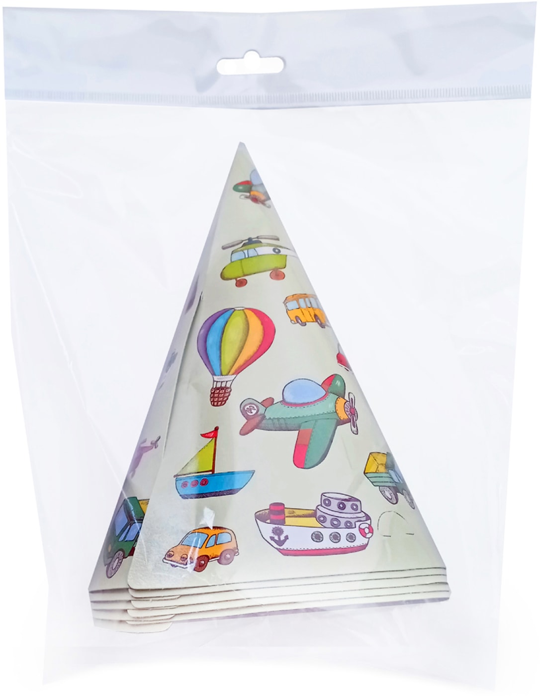 Изображение товара Набор колпачков для праздника Маркет Kids 6шт в ассортименте