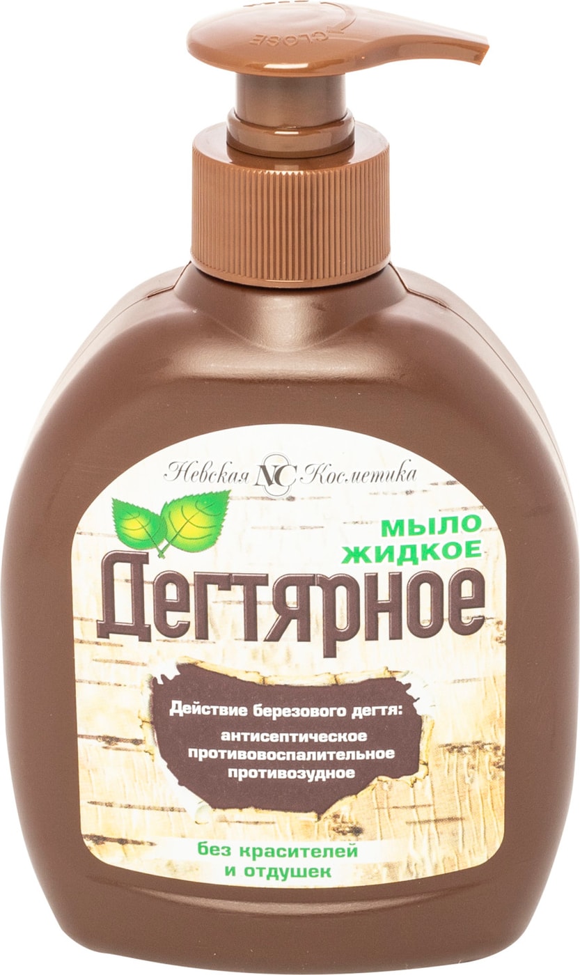 Изображение товара Мыло жидкое Невская Косметика Дегтярное 300мл