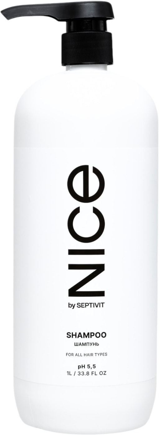 Изображение товара Шампунь для волос Nice By Septivit для всех типов 1л