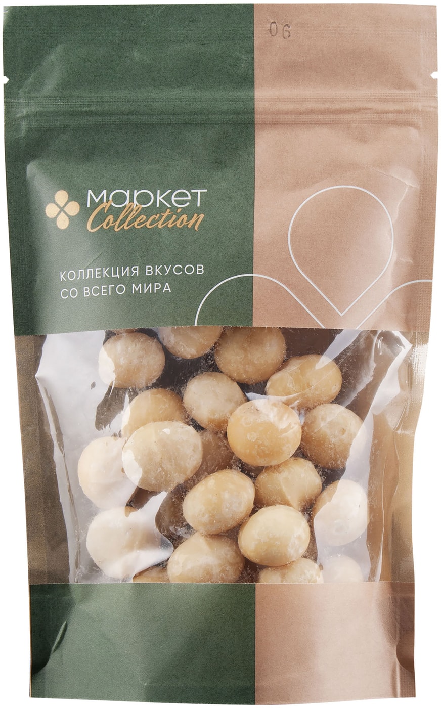 Изображение товара Орехи Маркет Collection Макадамия очищенная сушеная 120г