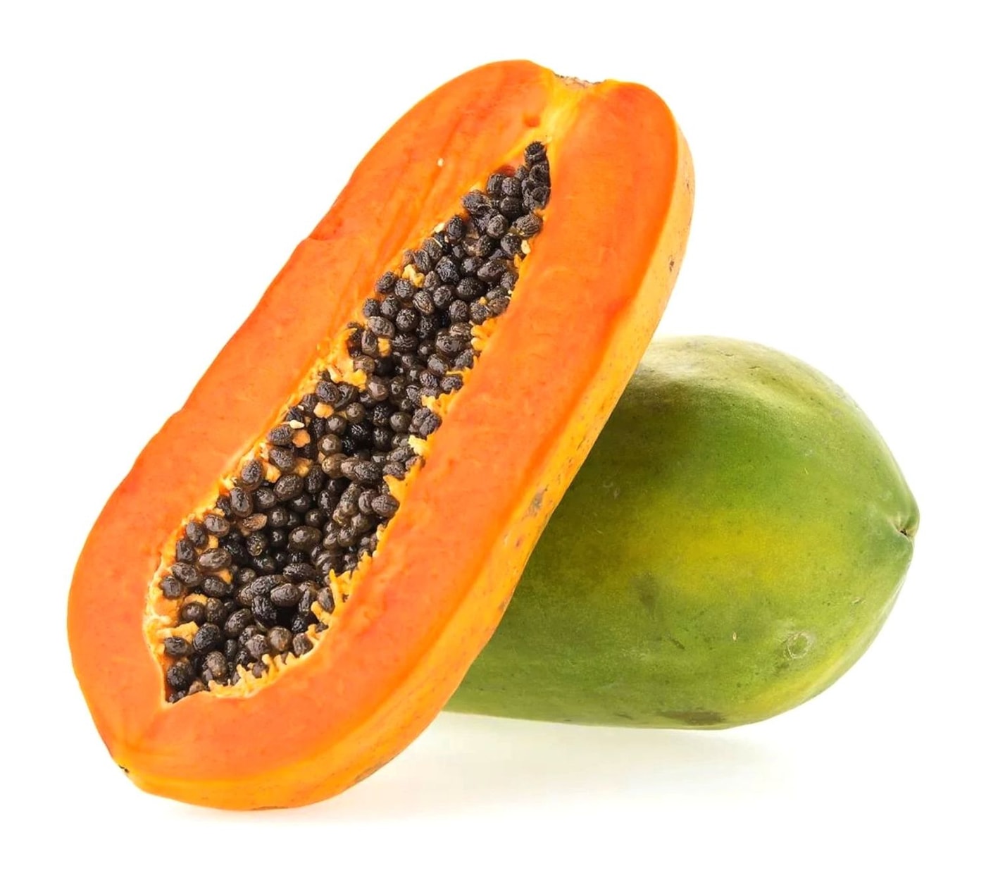 Изображение товара Резанная папайя 1 шт - свежий экзотический фрукт из Таиланда