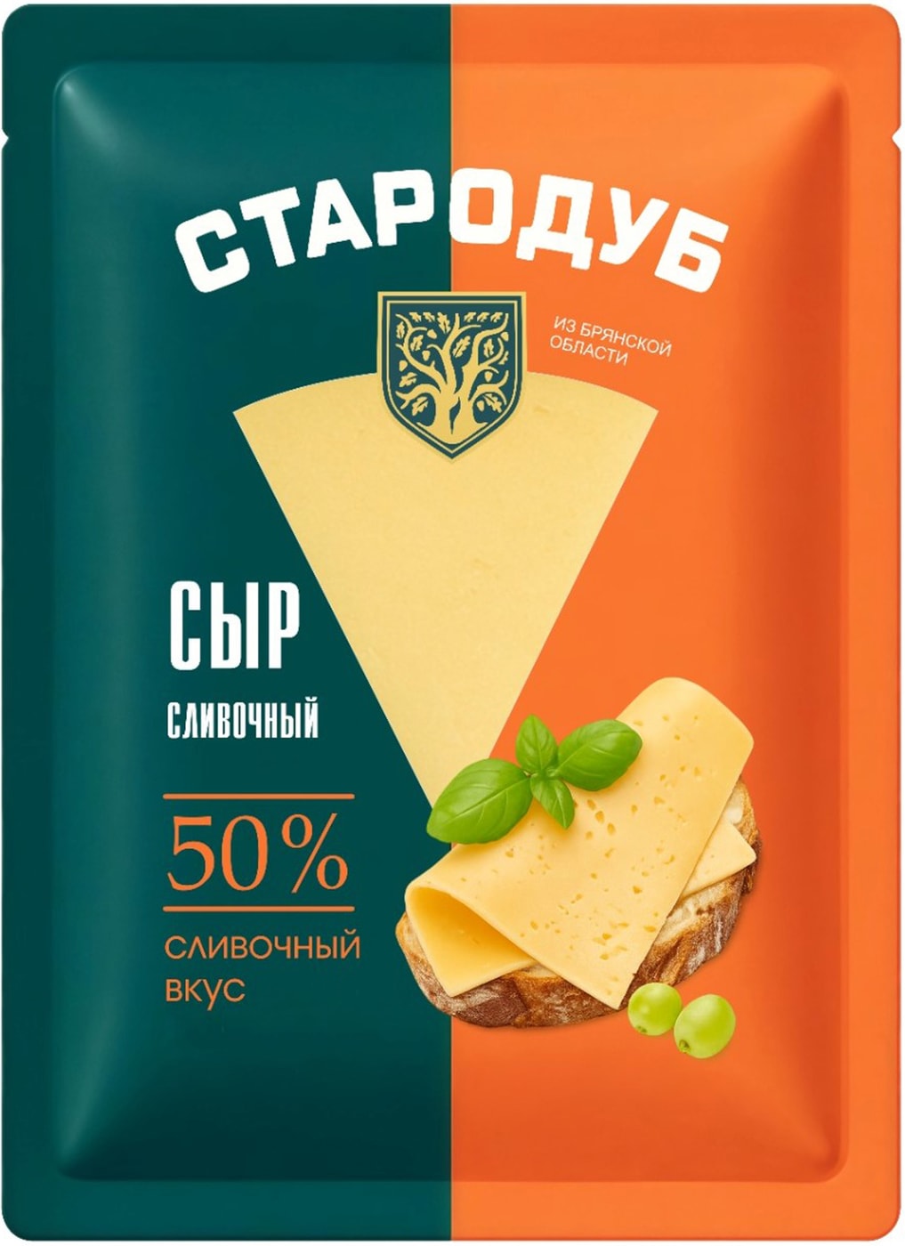 Изображение товара Сыр Стародуб Сливочный 50% 150г