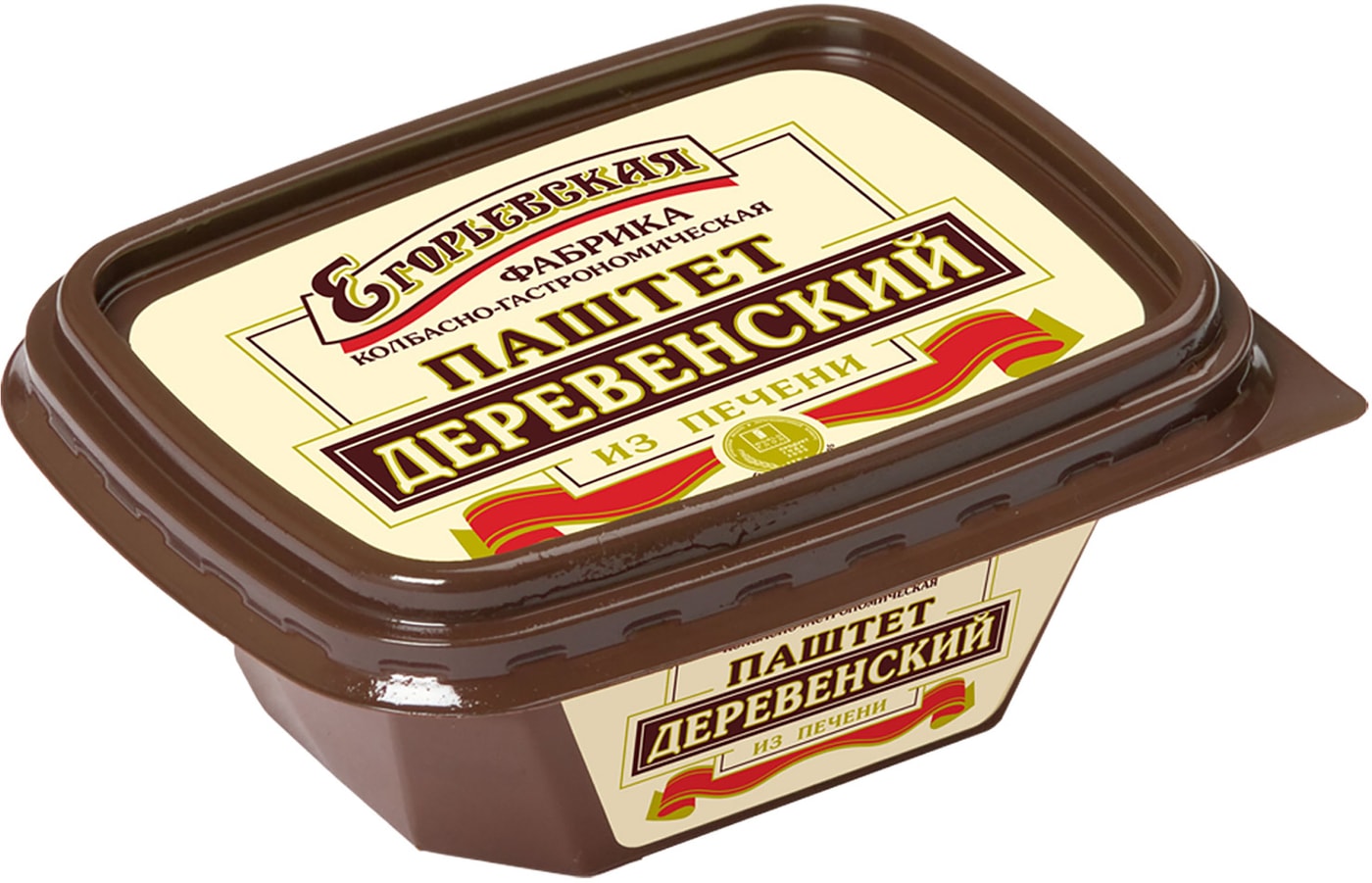Изображение товара Паштет Егорьевская Деревенский из печени 150г