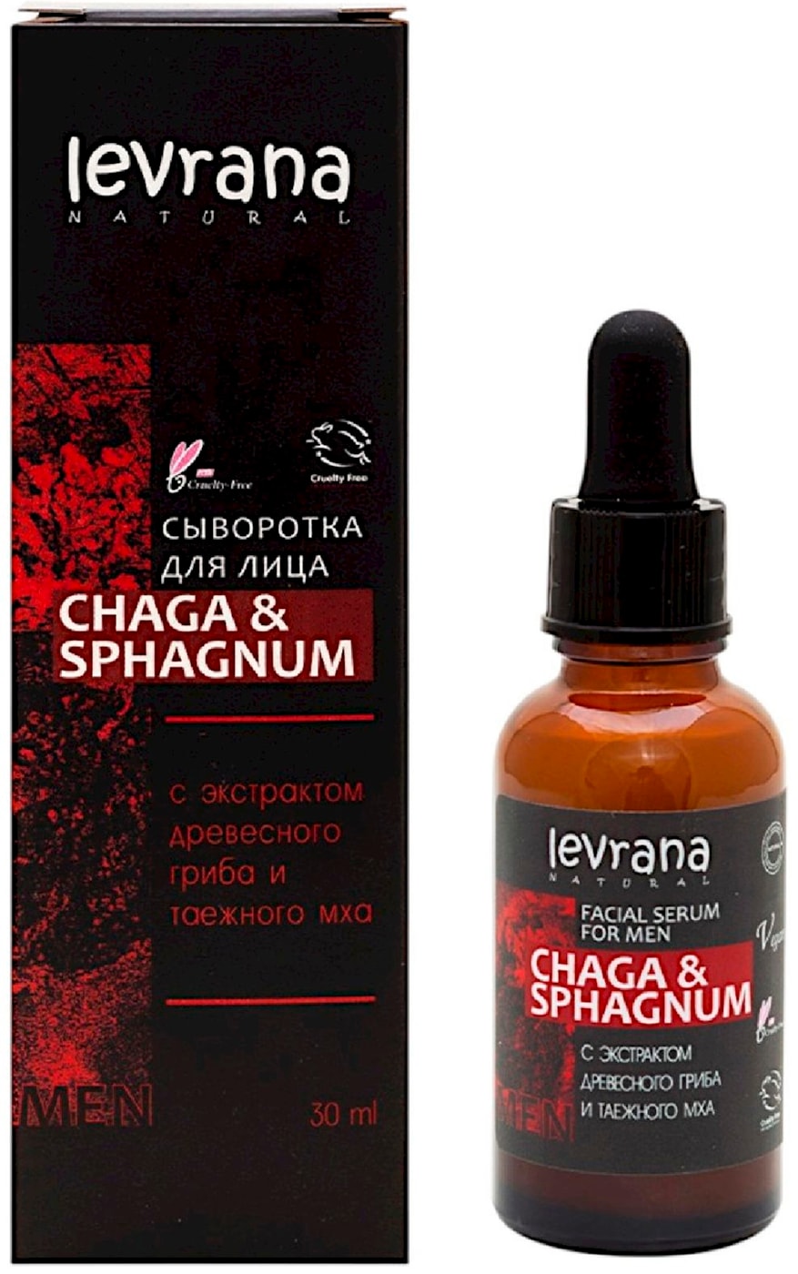Изображение товара Сыворотка для лица Levrana Чага и сфагнум 30мл