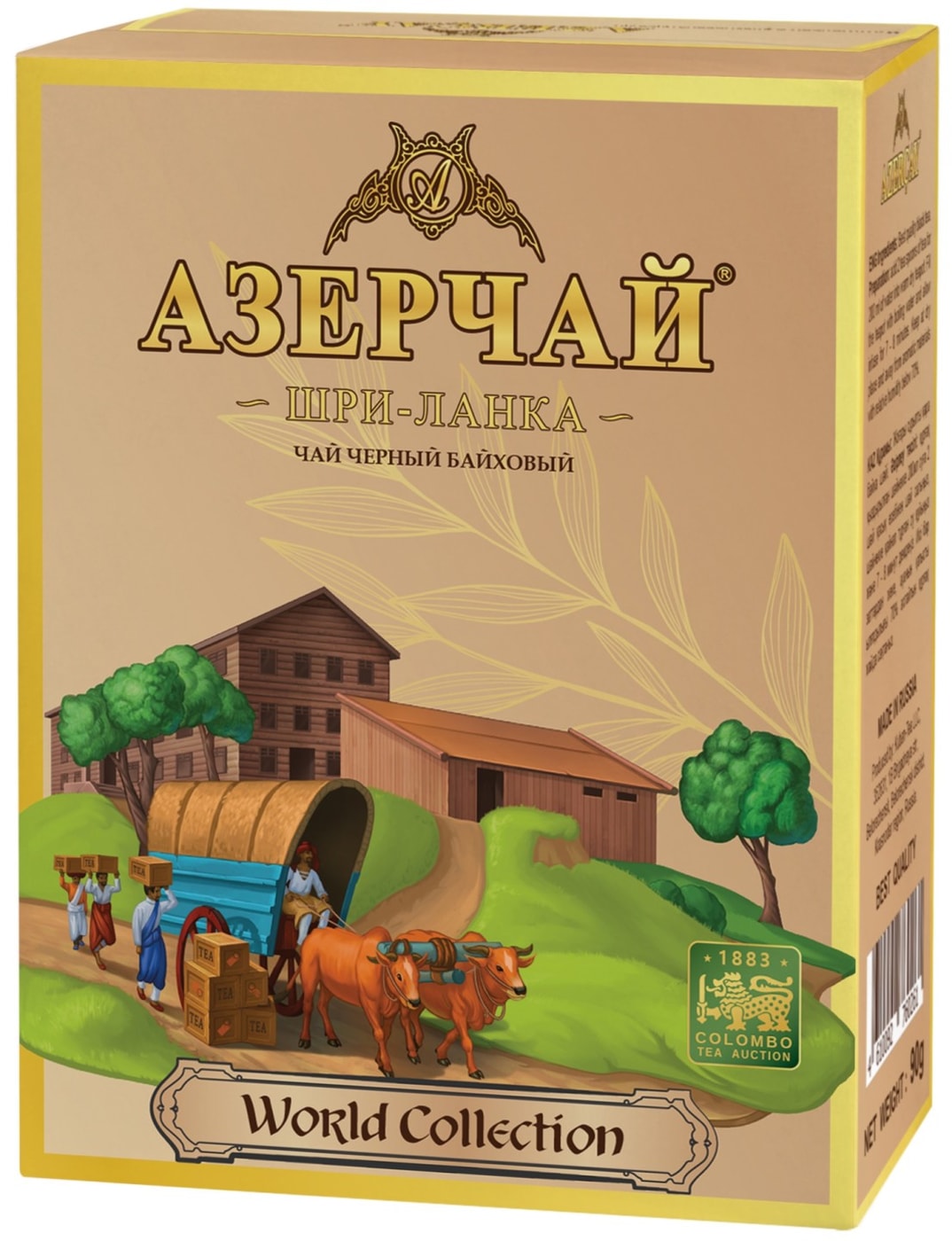 Изображение товара Чай черный Азерчай World Collection Шри-Ланка 90гр
