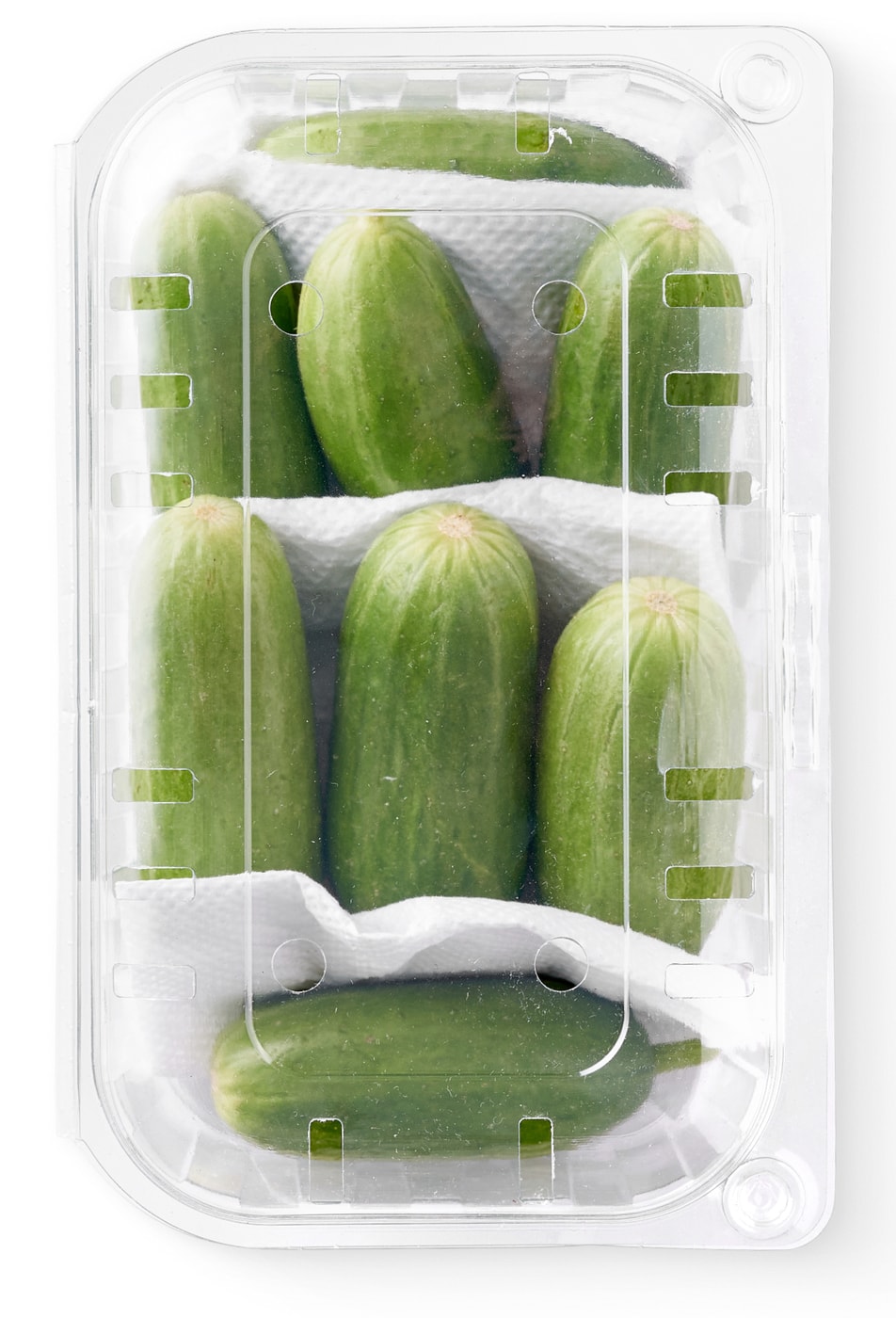 Изображение товара Свежие бакинские огурцы белый патрон 300 г урожая