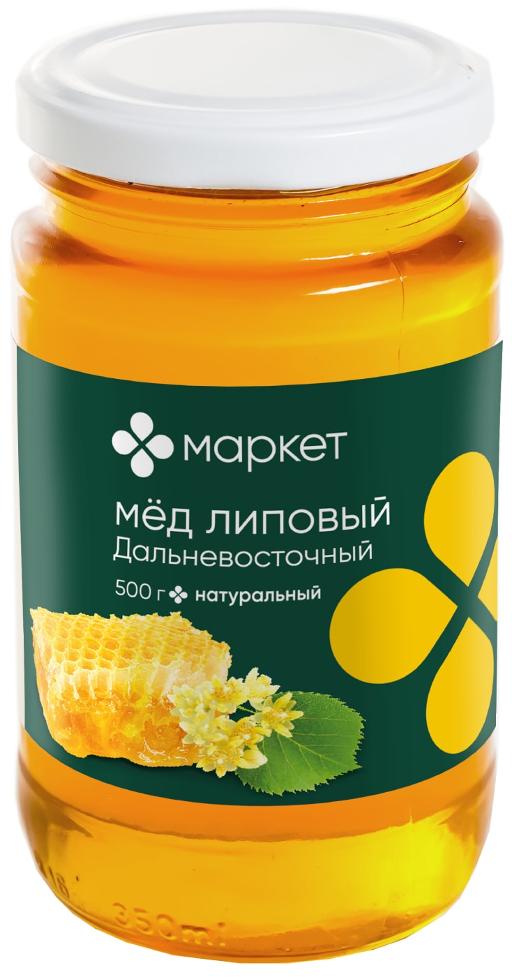 Изображение товара Мед Маркет Липовый Дальневосточный 500г