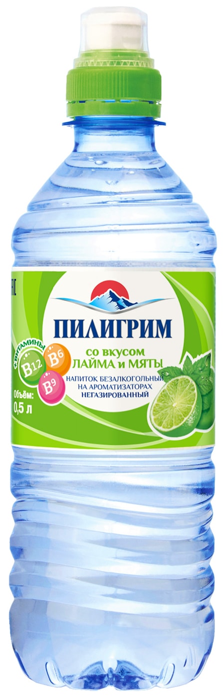 Изображение товара Напиток Пилигрим Лайм-Мята 500мл