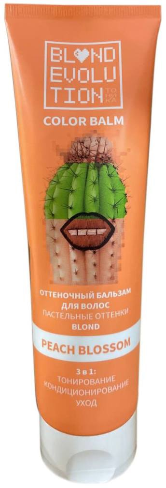 Изображение товара Бальзам для волос Тоника Peach Blossom оттеночный Персик 125мл