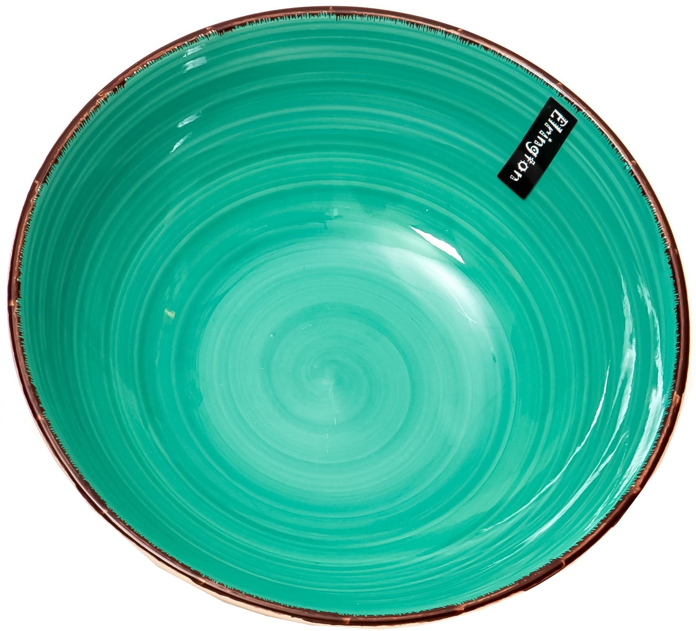 Изображение товара Тарелка Elrington Аэрограф изумруд глубокая 18см 540мл
