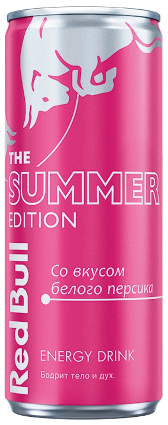 Изображение товара Напиток Red Bull энергетический The Summer Edition со вкусом белого персика 250мл