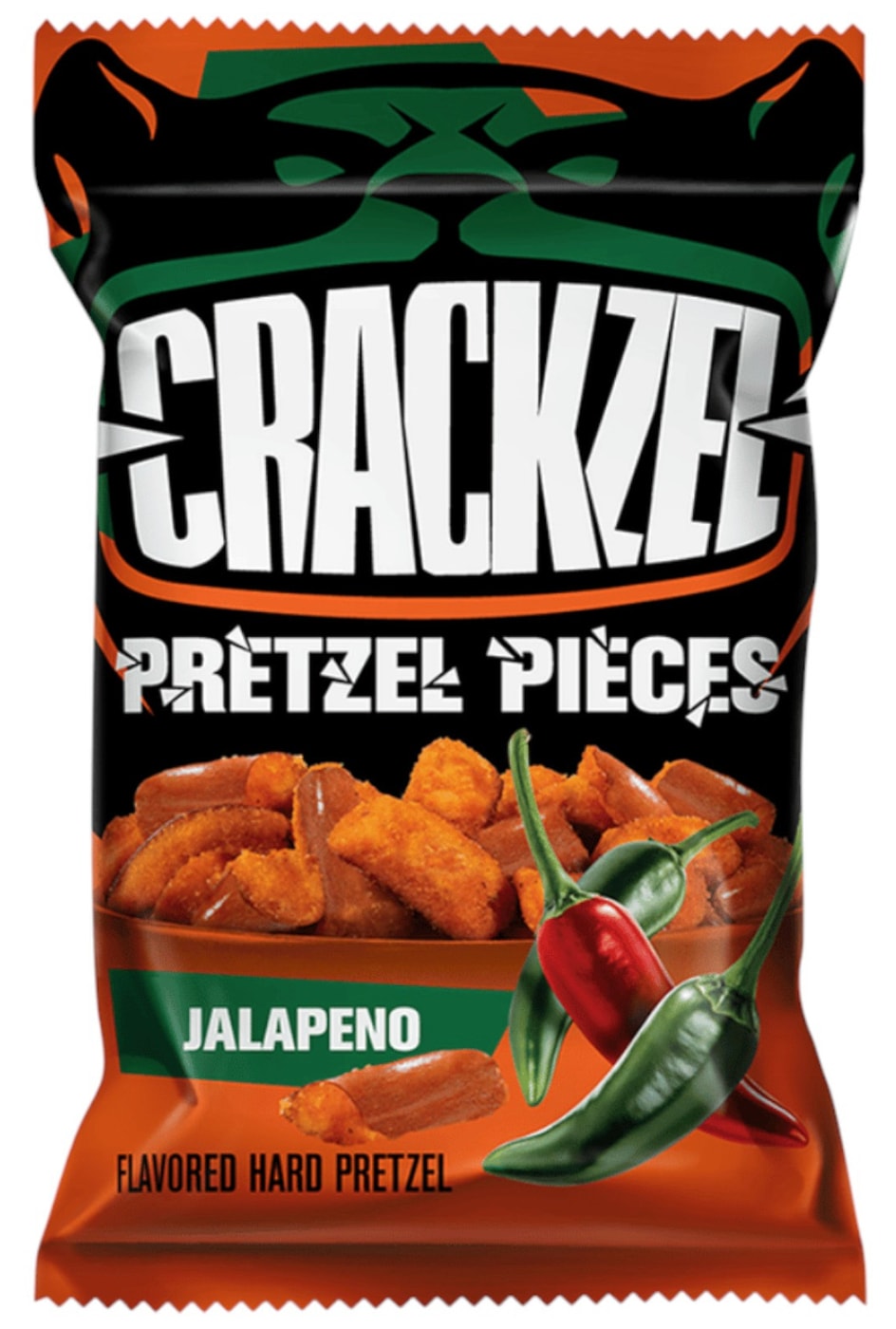 Изображение товара Мини-крендели Crackzel с халапеньо 65г Изображение товара Мини-крендели Crackzel с халапеньо 65г