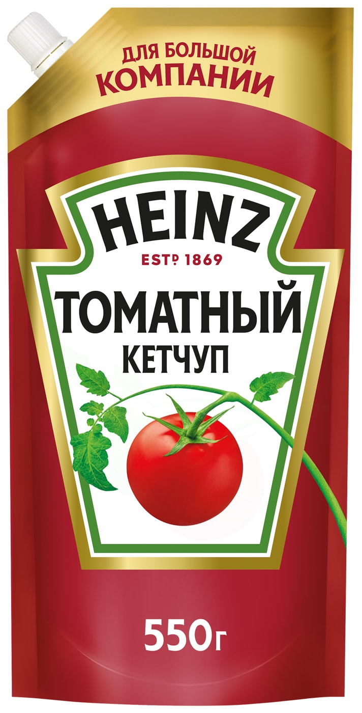 Изображение товара Кетчуп Heinz Томатный 550г