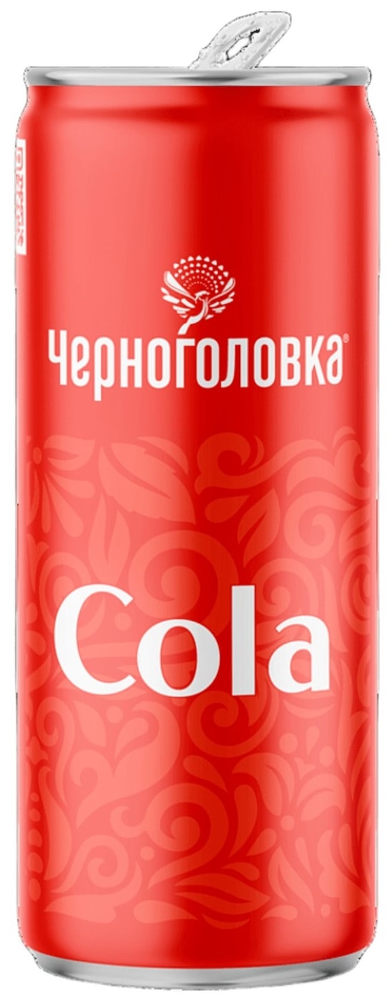 Изображение товара Напиток Черноголовка Кола 330мл сильногазированная Россия