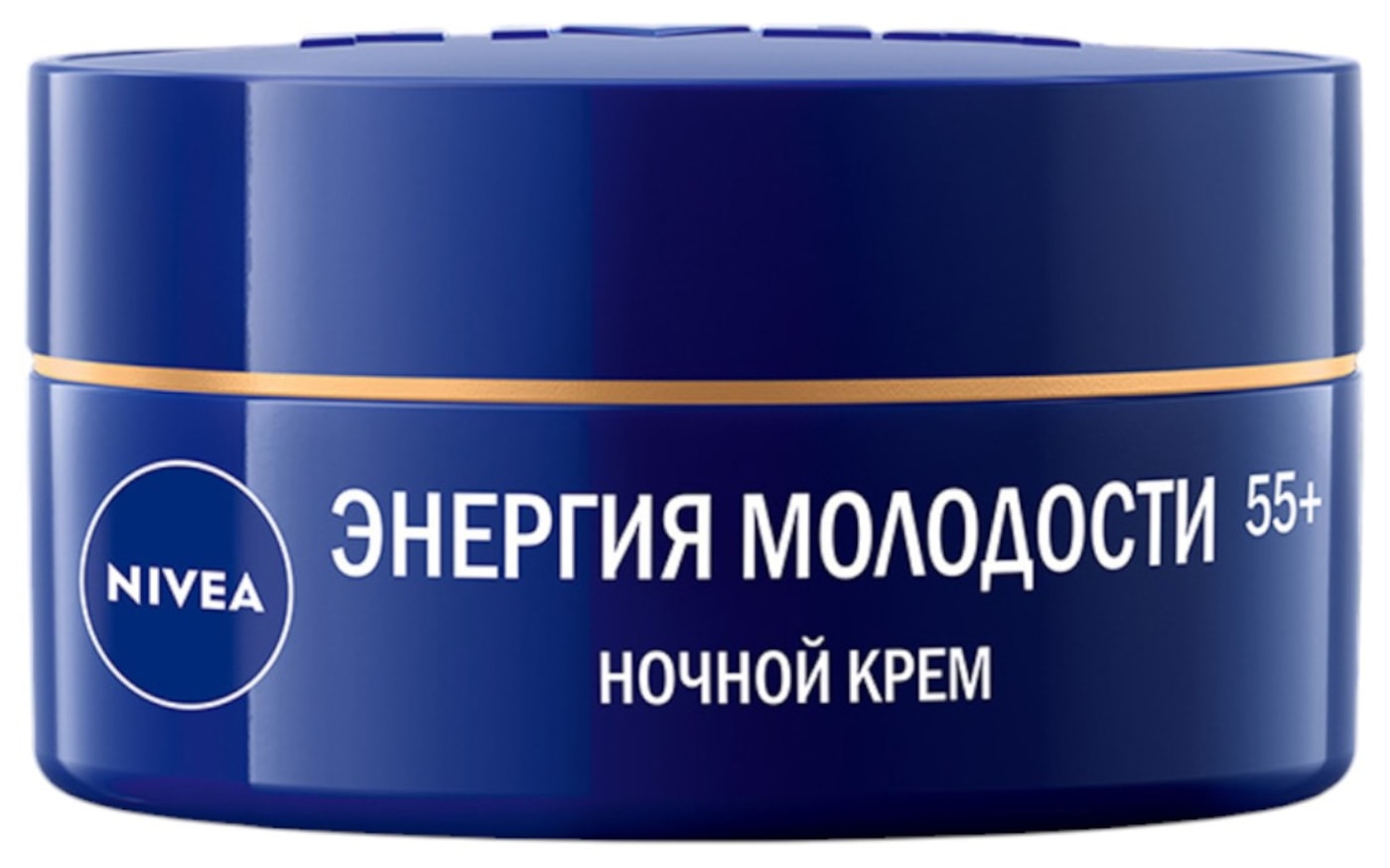 Изображение товара Крем для лица NIVEA Энергия Молодости Восстановление 55+ против морщин антивозрастной ночной 50мл