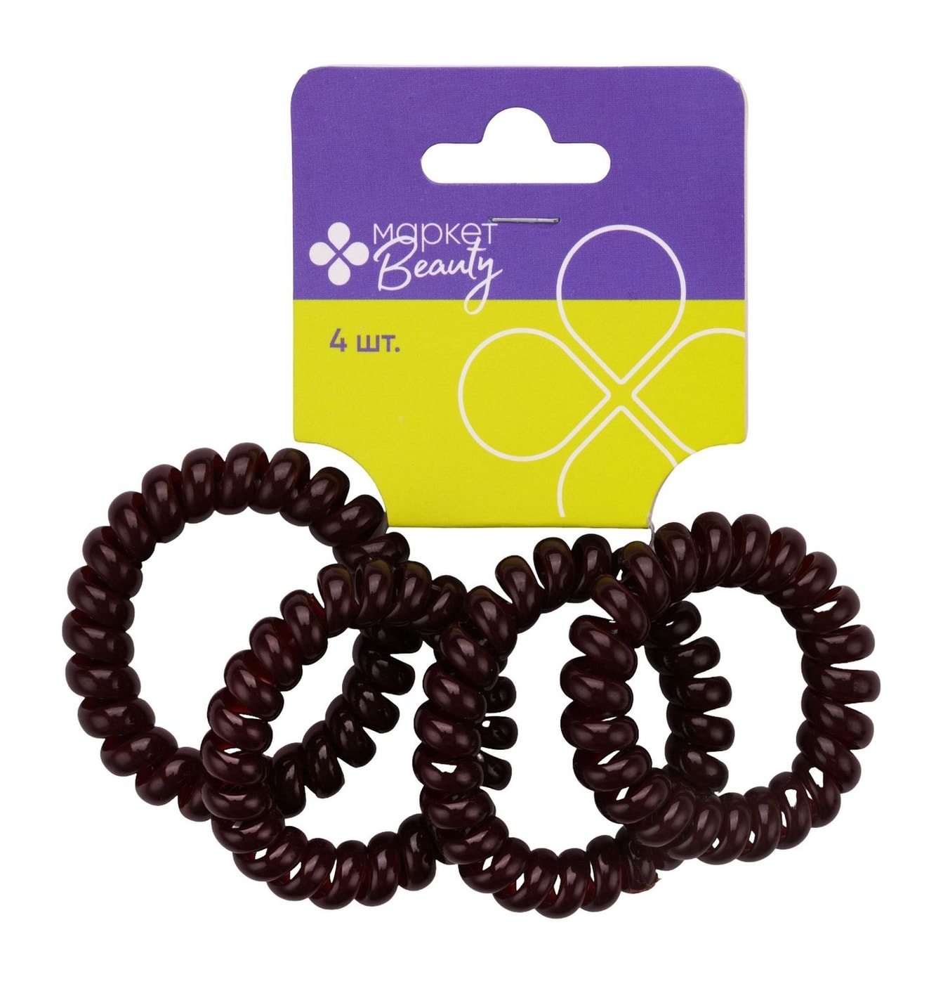 Изображение товара Набор резинок для волос Маркет Beauty 4шт