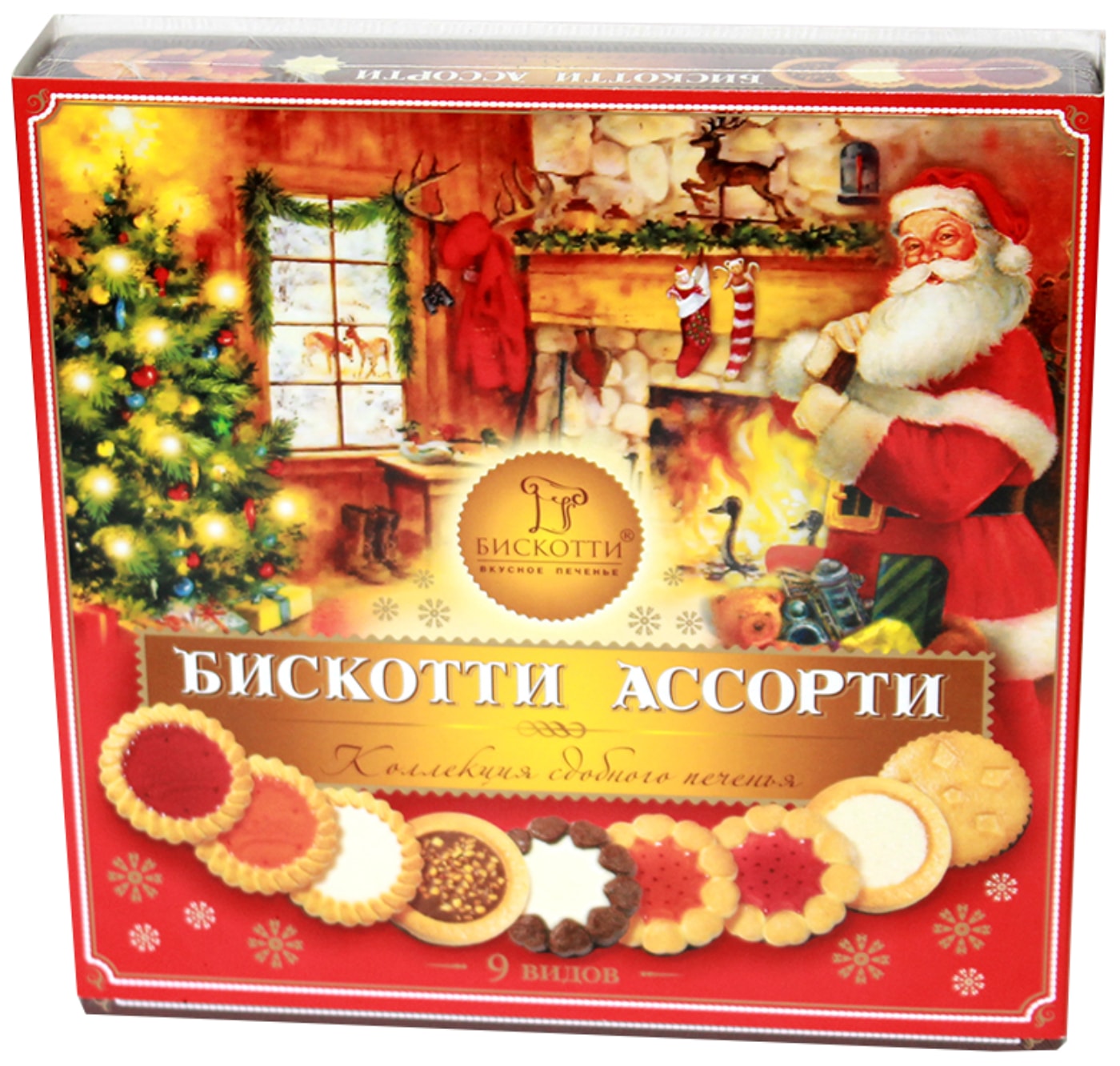 Изображение товара Печенье Бискотти Ассорти 345г