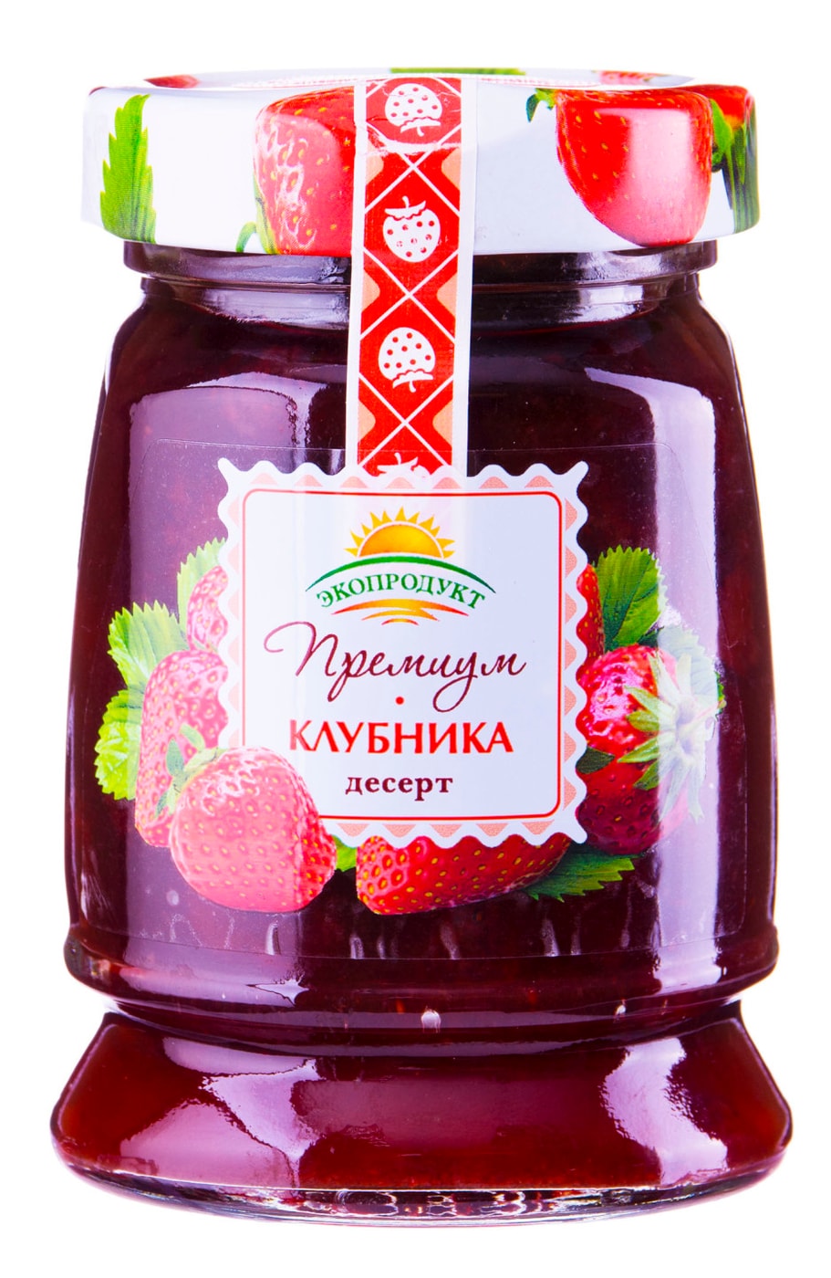Изображение товара Десерт Экопродукт Премиум Клубника 330г