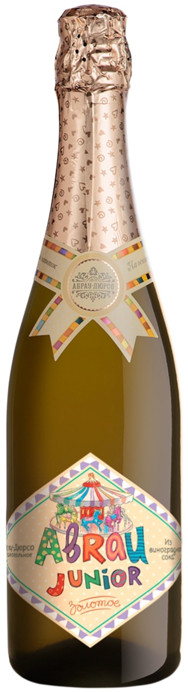Изображение товара Абрау-Дюрсо Junior Золотое газированный напиток 750 мл