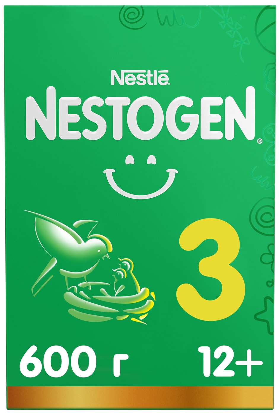 Изображение товара Молочко детское Nestogen 3 с 12 месяцев 600г Изображение товара Молочко детское Nestogen 3 с 12 месяцев 600г