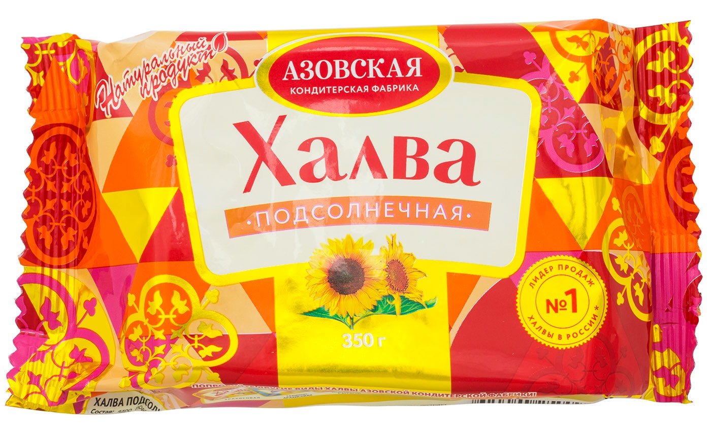 Изображение товара Халва Азовская КФ Подсолнечная 350г