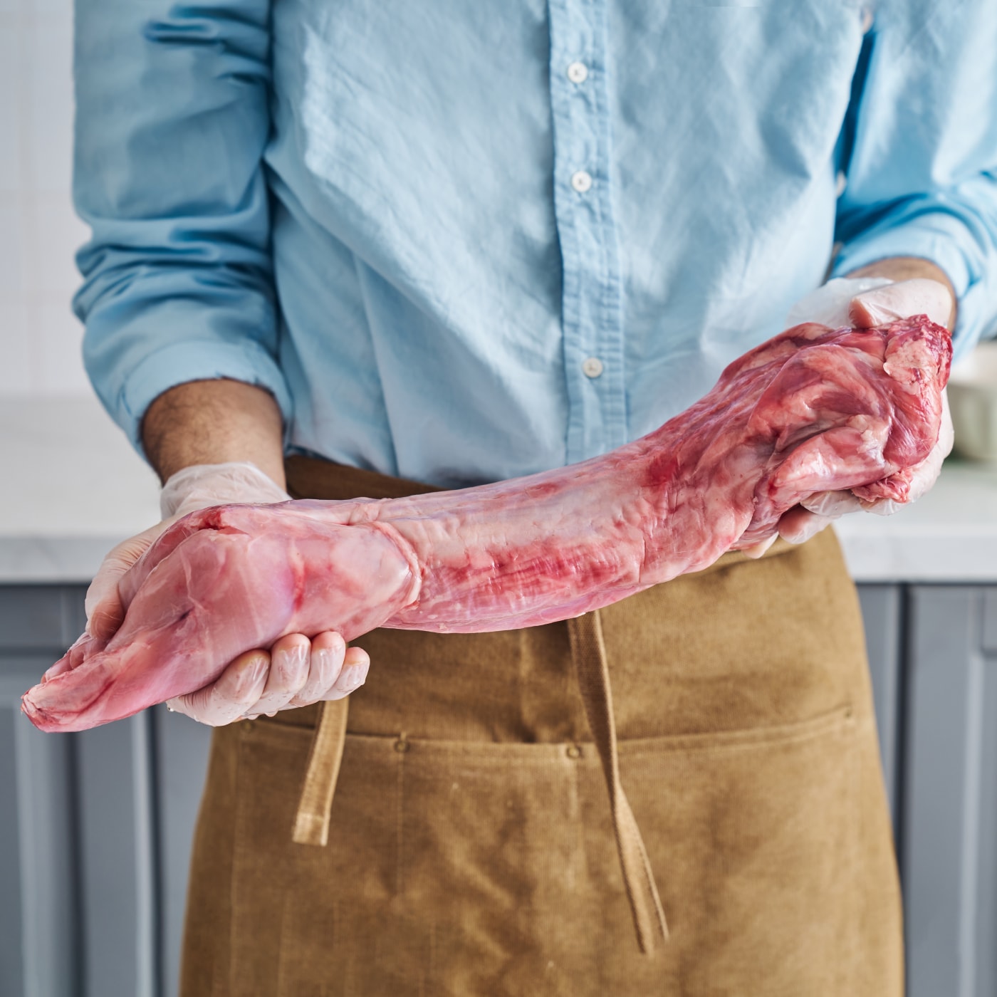 Изображение товара Тушка кролика из замороженного сырья 1.0-1.5кг