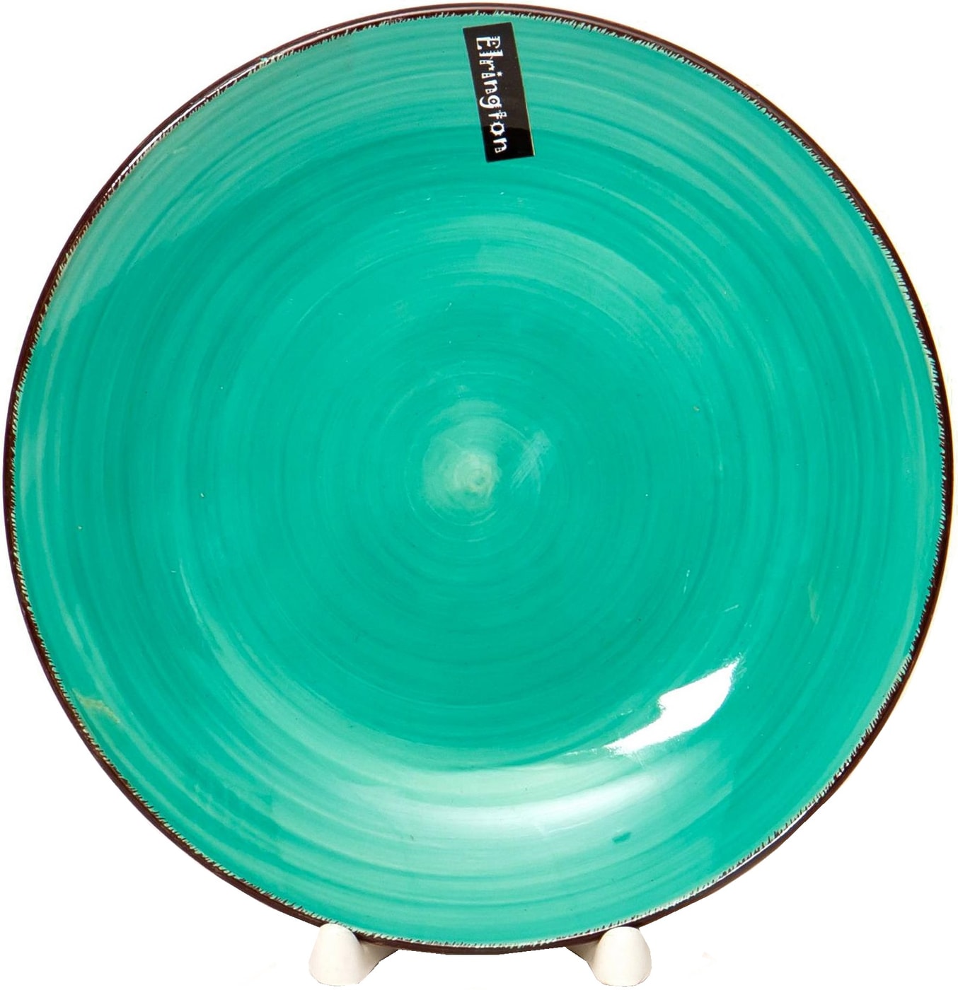 Изображение товара Тарелка Elrington Аэрограф изумруд мелкая 19см