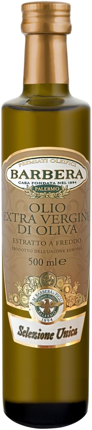Изображение товара Масло оливковое Barbera Selezione Unica Extra Vergine нерафинированное 500г