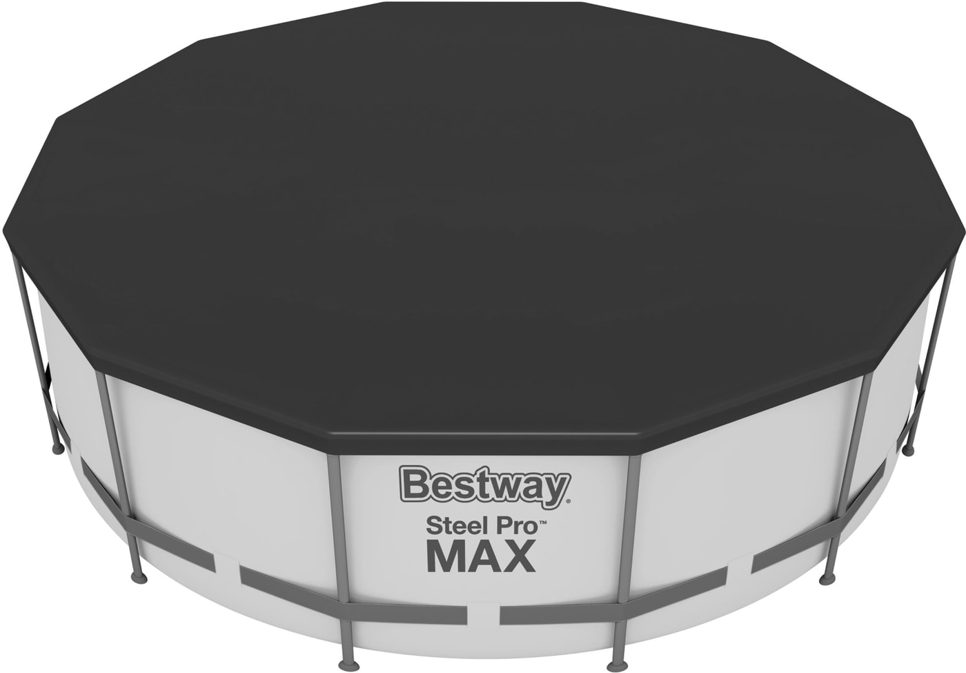 Изображение товара Тент для бассейнов Bestway Fast Set для каркасных и с надувным бортом D370см