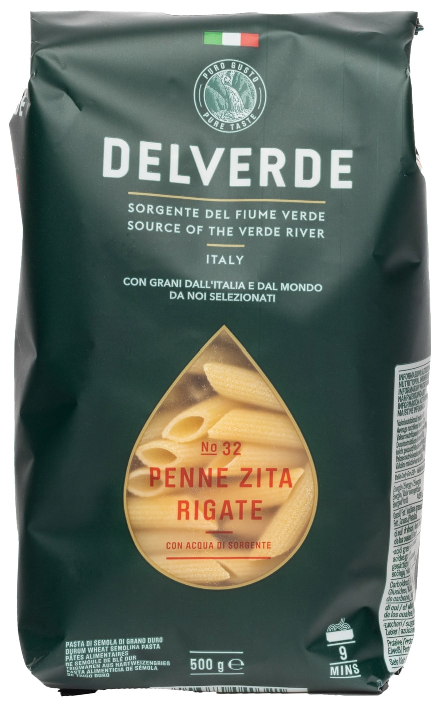 Изображение товара Макаронные изделия Delverde Penne Zita Rigate 500г