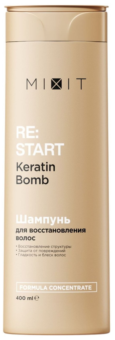 Изображение товара Шампунь для волос Mixit для интенсивного восстановления поврежденных 400мл