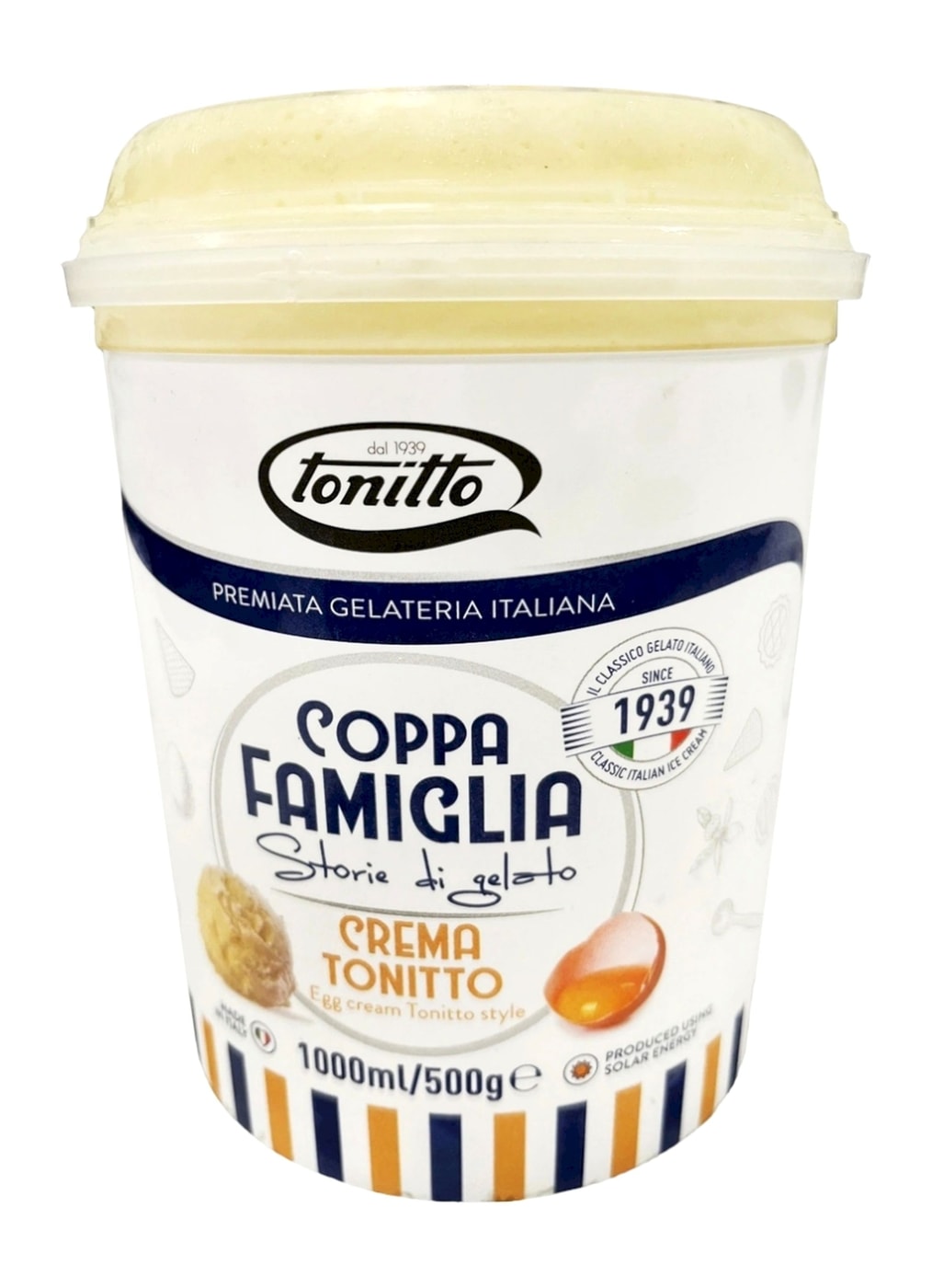 Изображение товара Tonitto Creme - итальянское мороженое, 0. 5 кг