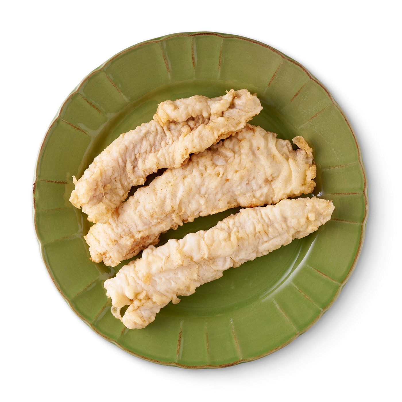 Изображение товара Минтай филе-кусок без кожи в кляре жареный 150г