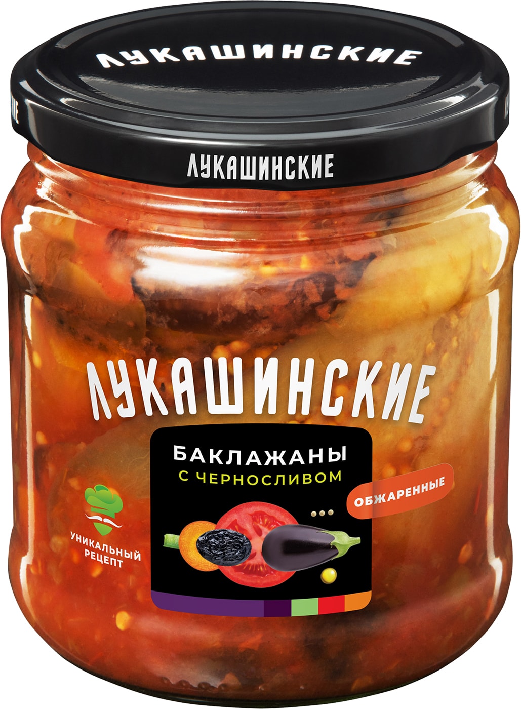 Изображение товара Баклажаны Лукашинские 460г