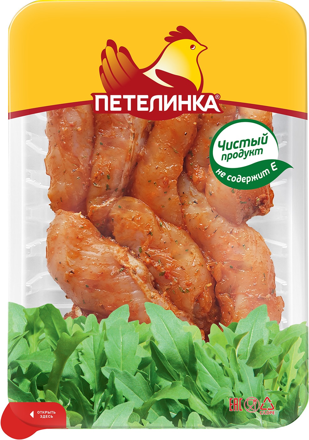Изображение товара Филе грудки Петелинка Цыплят-бройлеров по-мексикански в соусе чураско 450г