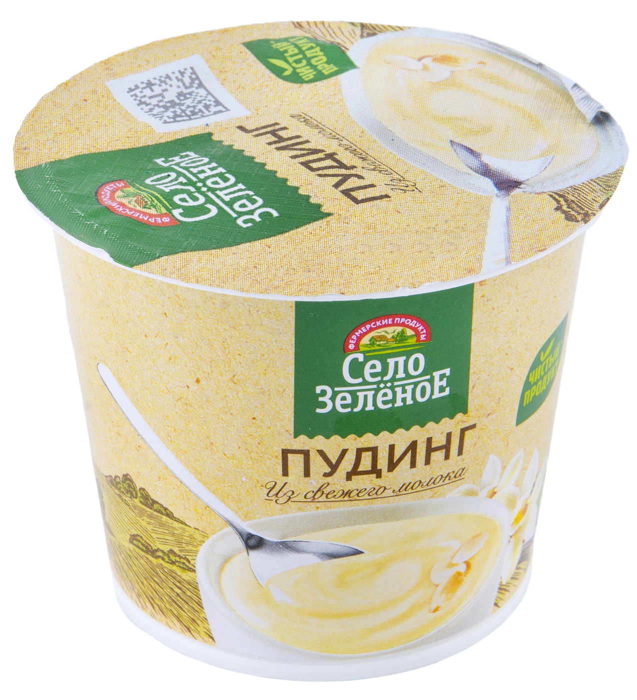 Изображение товара Пудинг Село зеленое со вкусом ванили 3% 120г