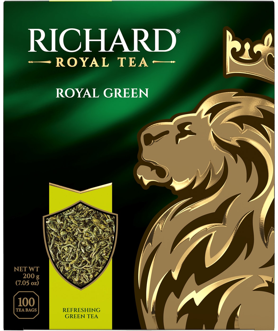 Изображение товара Чай зеленый Richard Royal Green 100*2г
