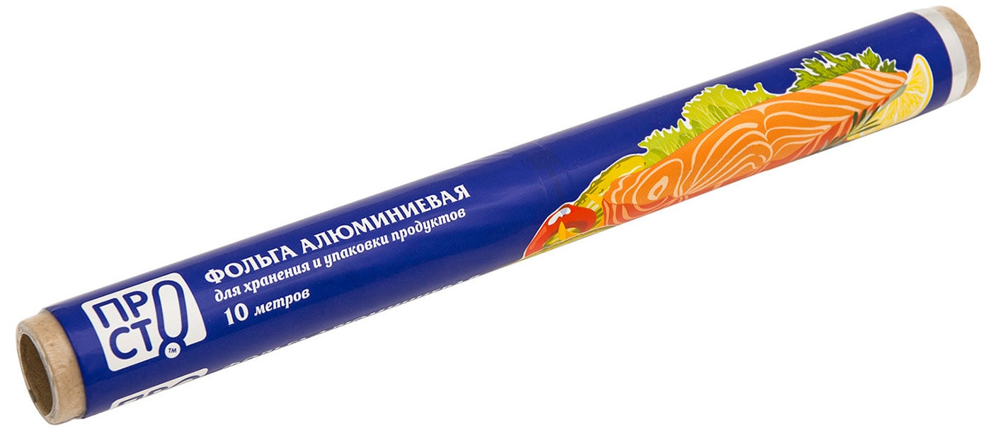 Изображение товара Фольга алюминиевая ПРОСТО 10м
