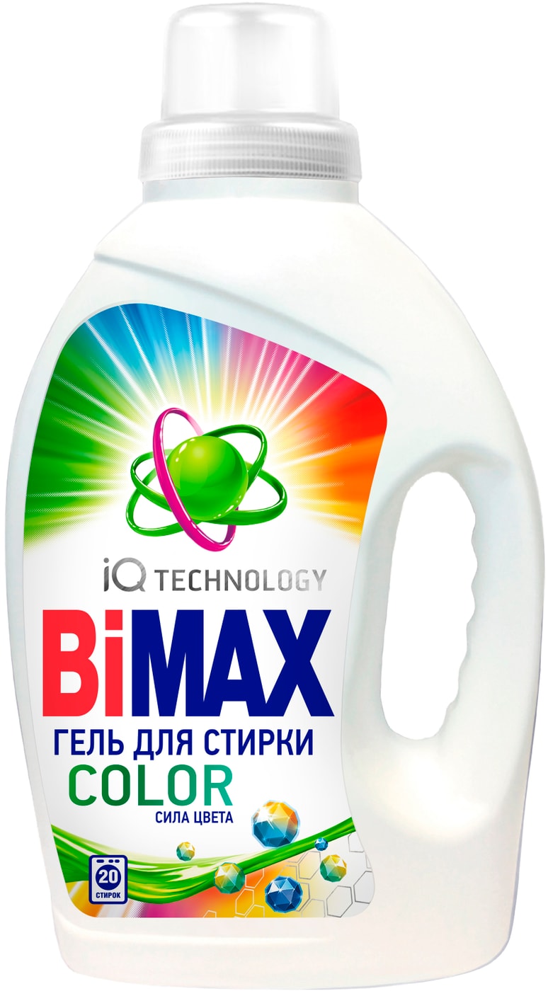 Изображение товара Гель для стирки BiMax Color 1.3кг