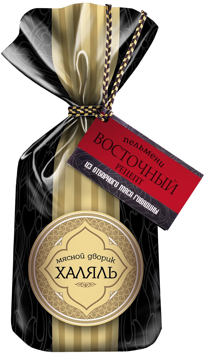 Изображение товара Пельмени Мясной Дворик Халяль Восточный рецепт 800г